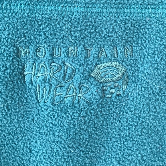 Mountain Hardwear Green Microchill Zip Fleece - Picture 8 of 8
